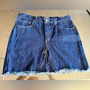 Michael Kors Upcycled denim skirt - one of a kind - sz 8/32